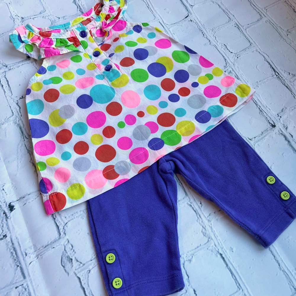 Carter’s Sleeveless Shirt & Pants Set